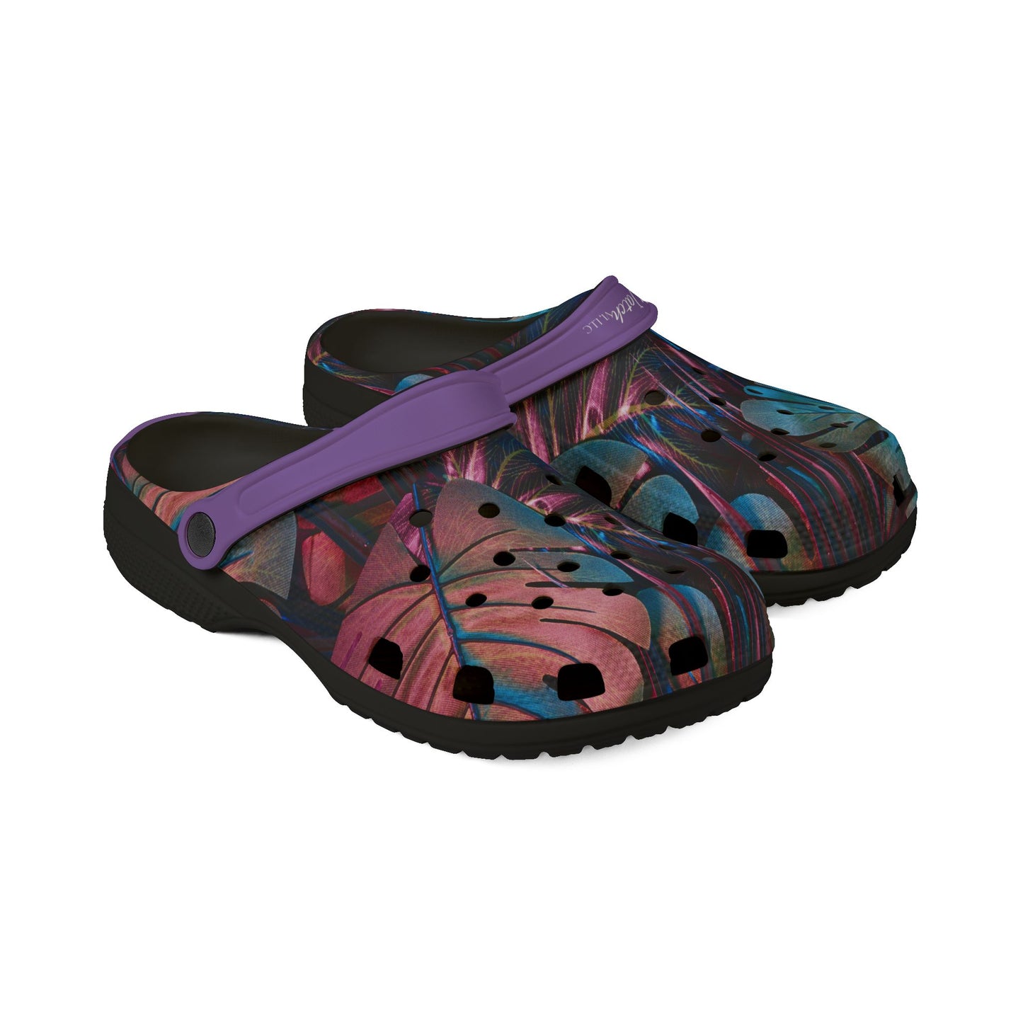Midnight Sea Foam Clogs
