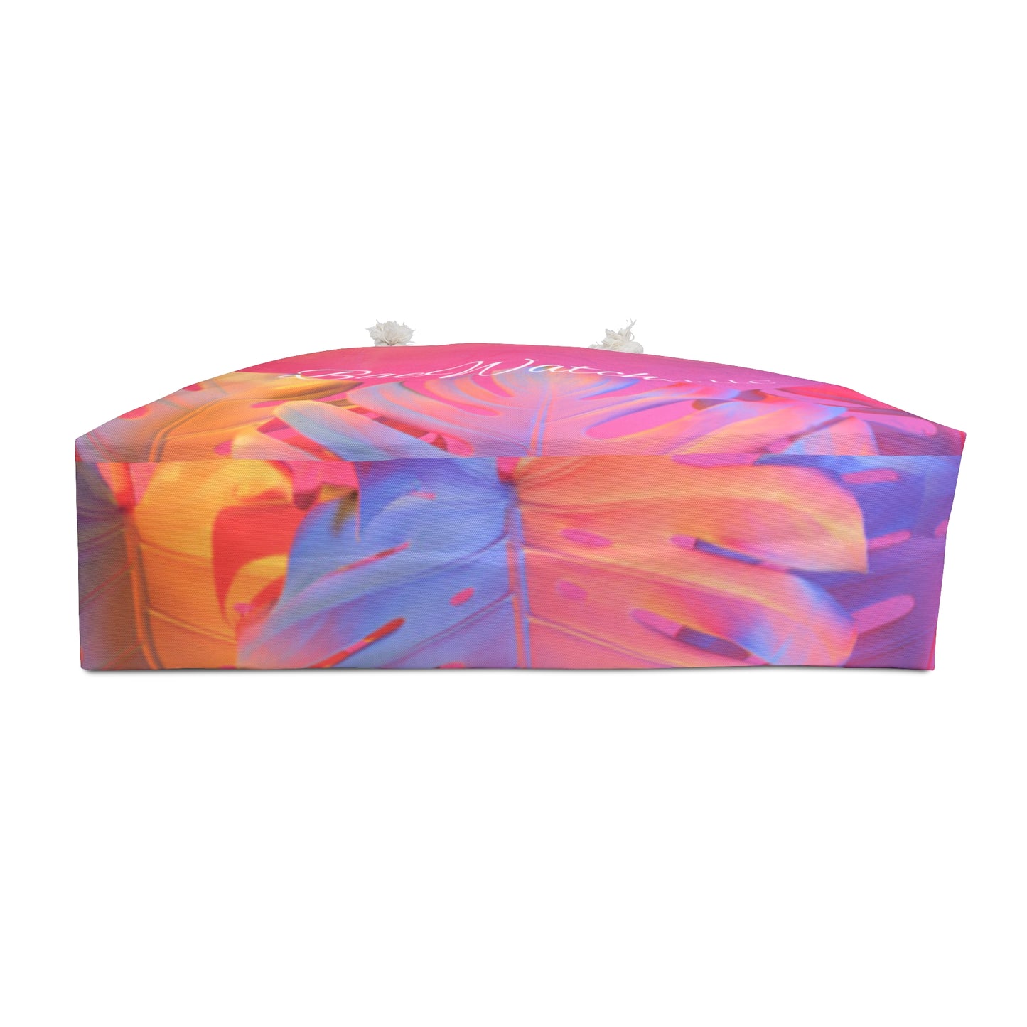 Pink Tropical Weekender Bag