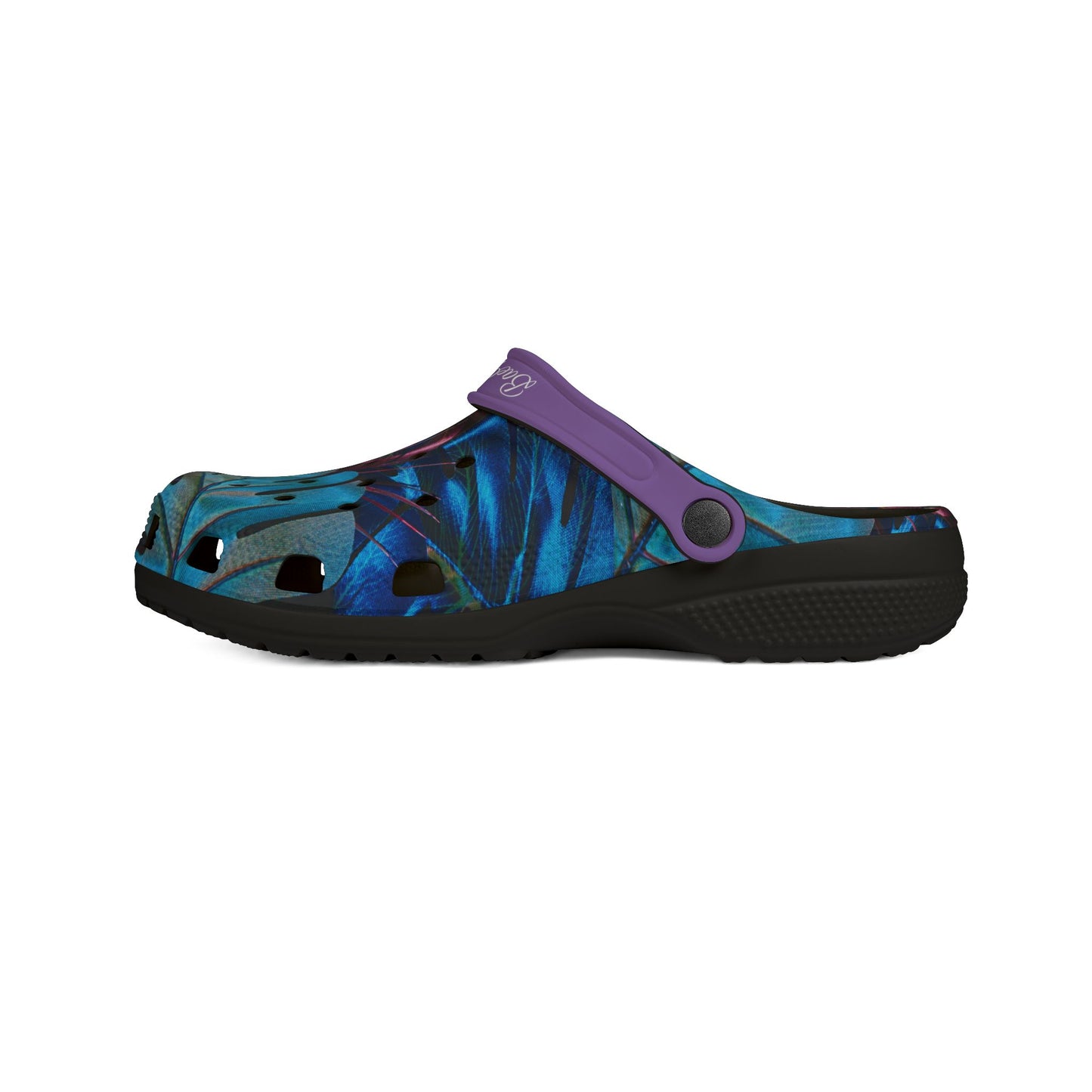 Midnight Sea Foam Clogs